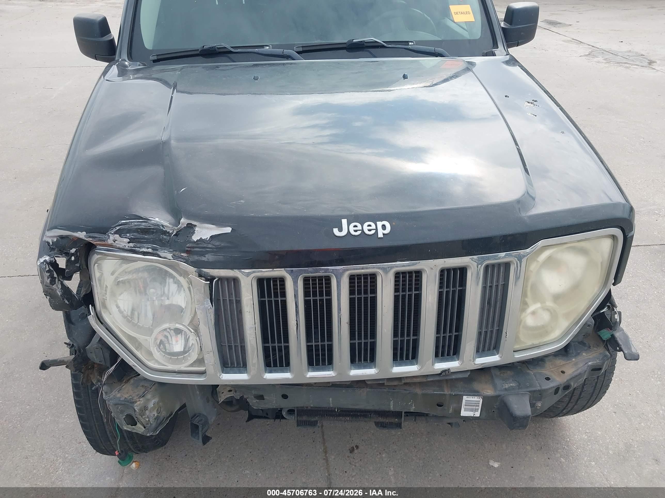 2009 Jeep Liberty Sport Black vin: 1J8GP28K79W506455