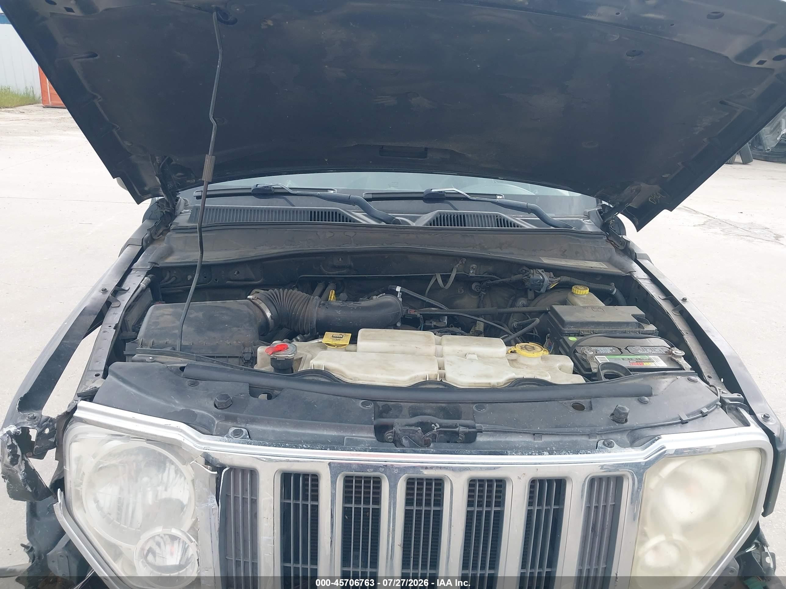 2009 Jeep Liberty Sport Black vin: 1J8GP28K79W506455