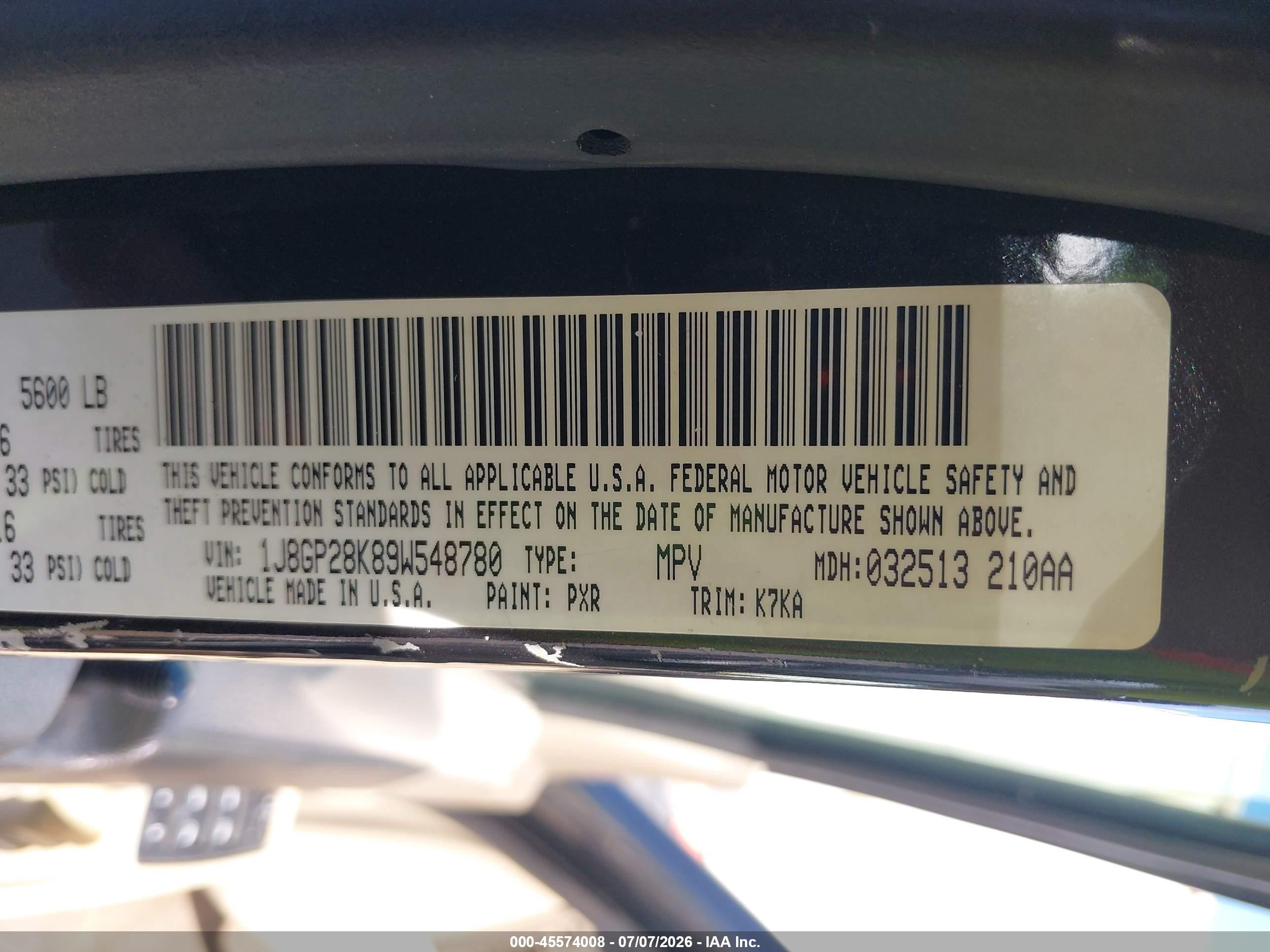 2009 Jeep Liberty Sport Black vin: 1J8GP28K89W548780