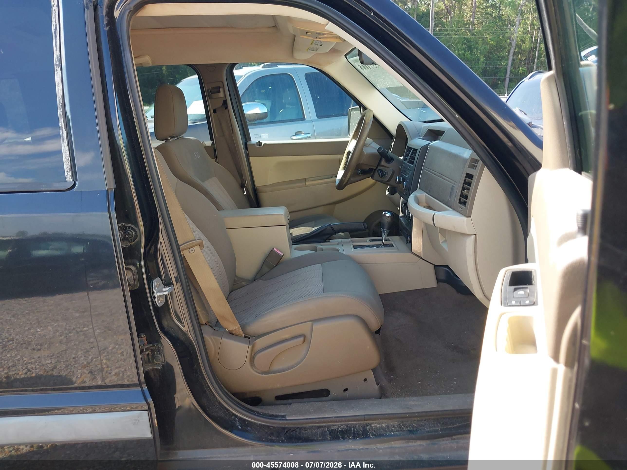 2009 Jeep Liberty Sport Black vin: 1J8GP28K89W548780