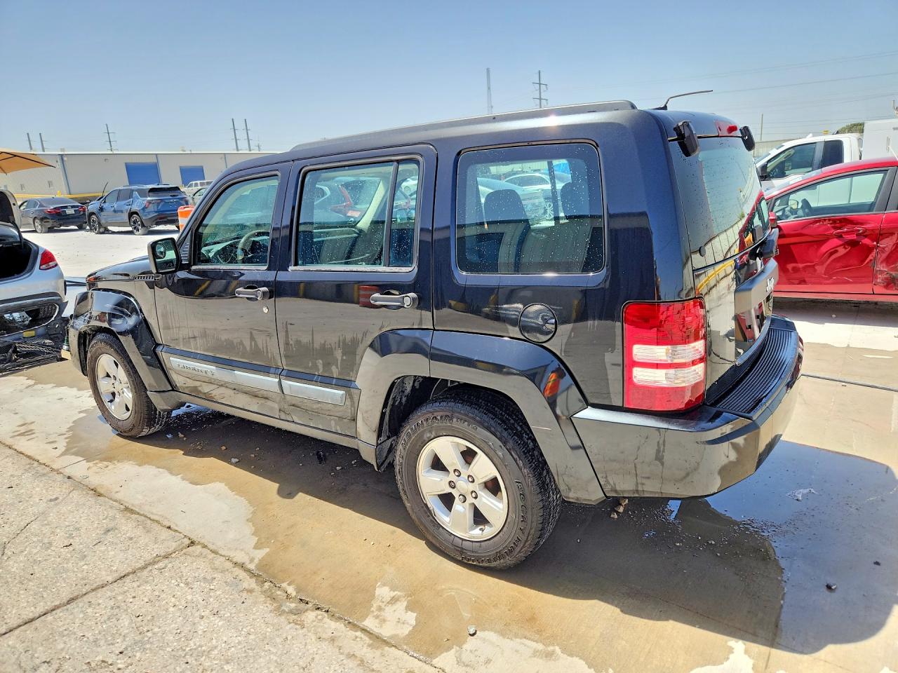 2009 Jeep Liberty Sport Black vin: 1J8GP28K99W528621