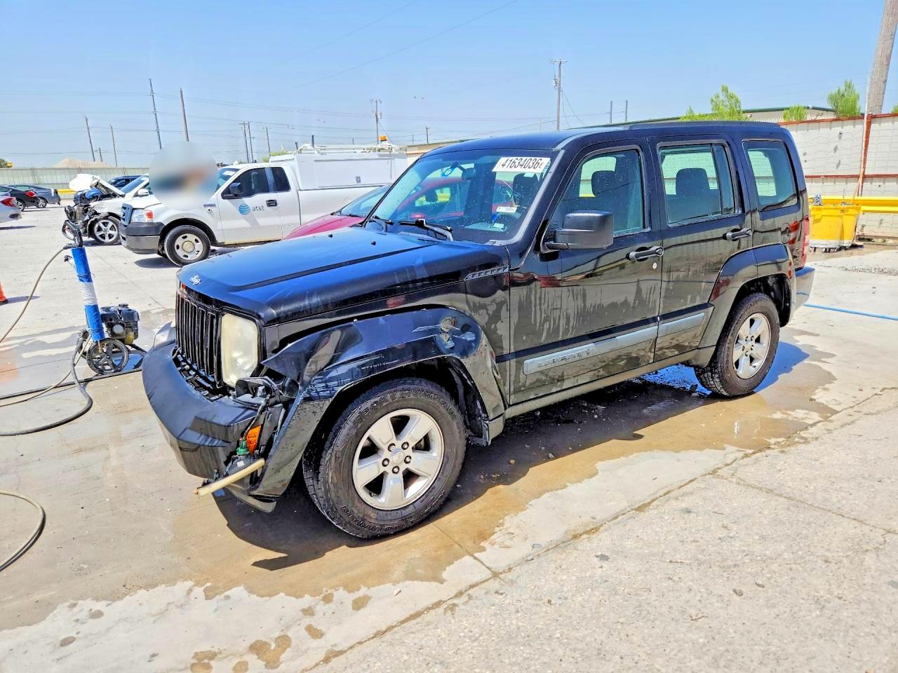2009 Jeep Liberty Sport Black vin: 1J8GP28K99W528621