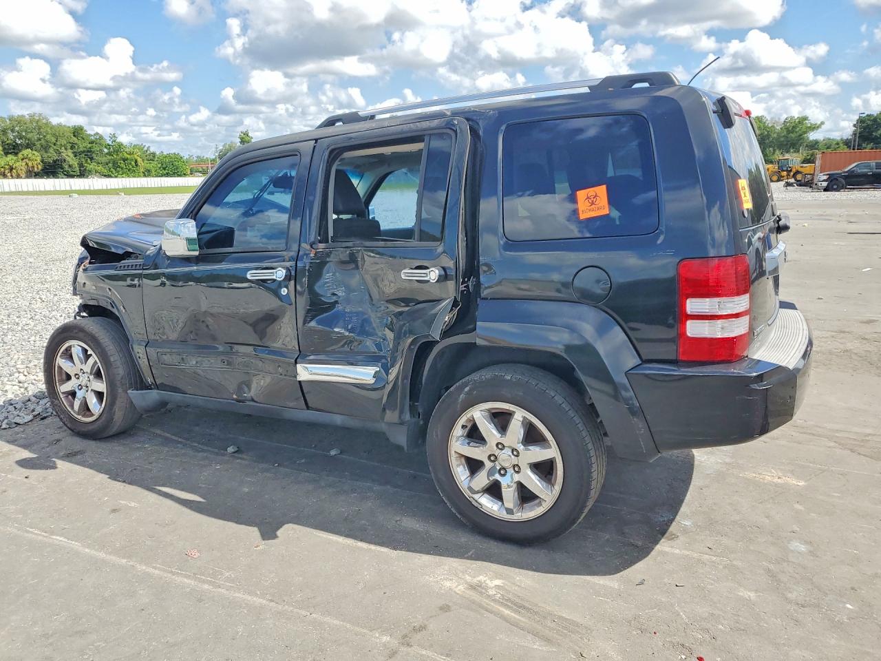 2008 Jeep Liberty Limited Black vin: 1J8GP58K48W228520