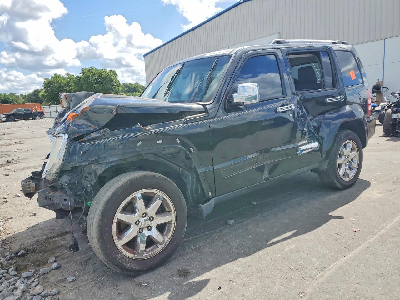 2008 Jeep Liberty Limited Black vin: 1J8GP58K48W228520