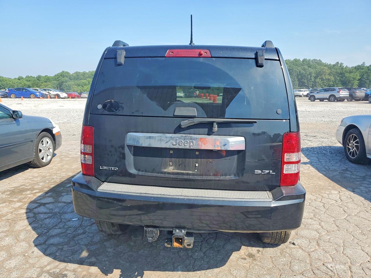 2008 Jeep Liberty Limited Black vin: 1J8GP58K58W157859