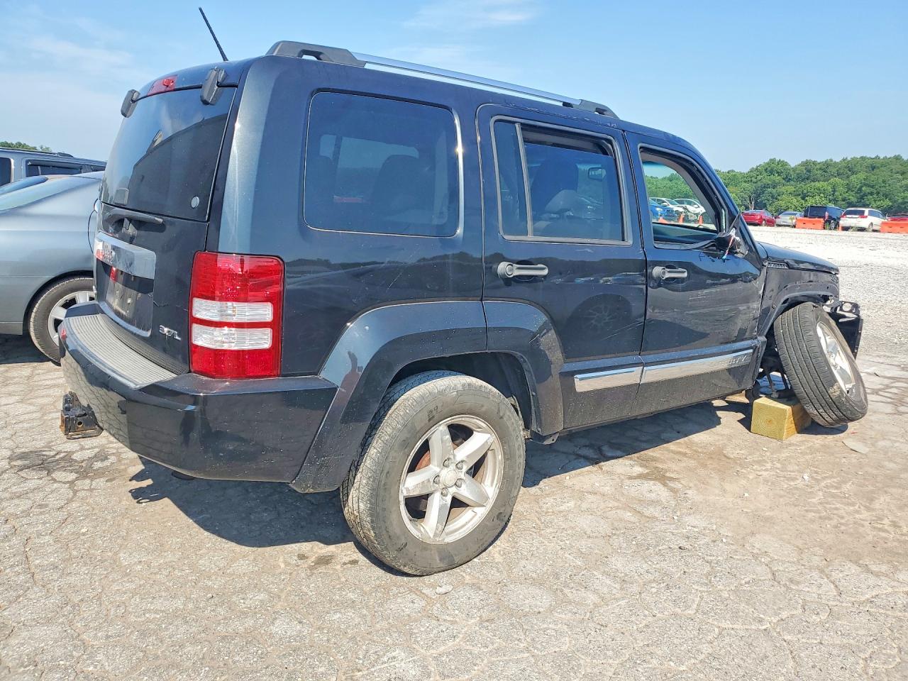 2008 Jeep Liberty Limited Black vin: 1J8GP58K58W157859