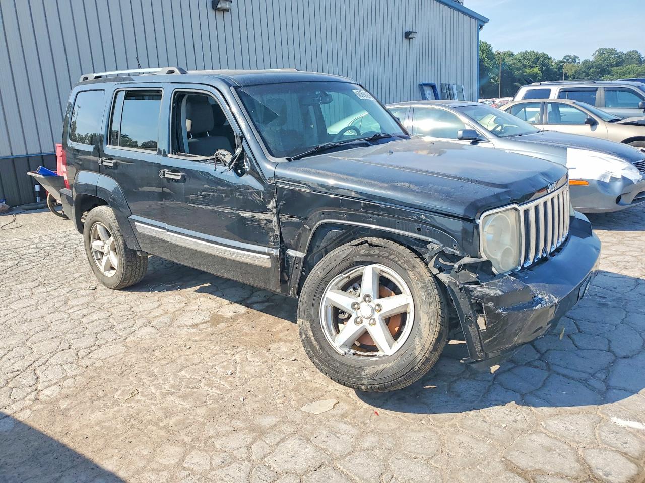 2008 Jeep Liberty Limited Black vin: 1J8GP58K58W157859