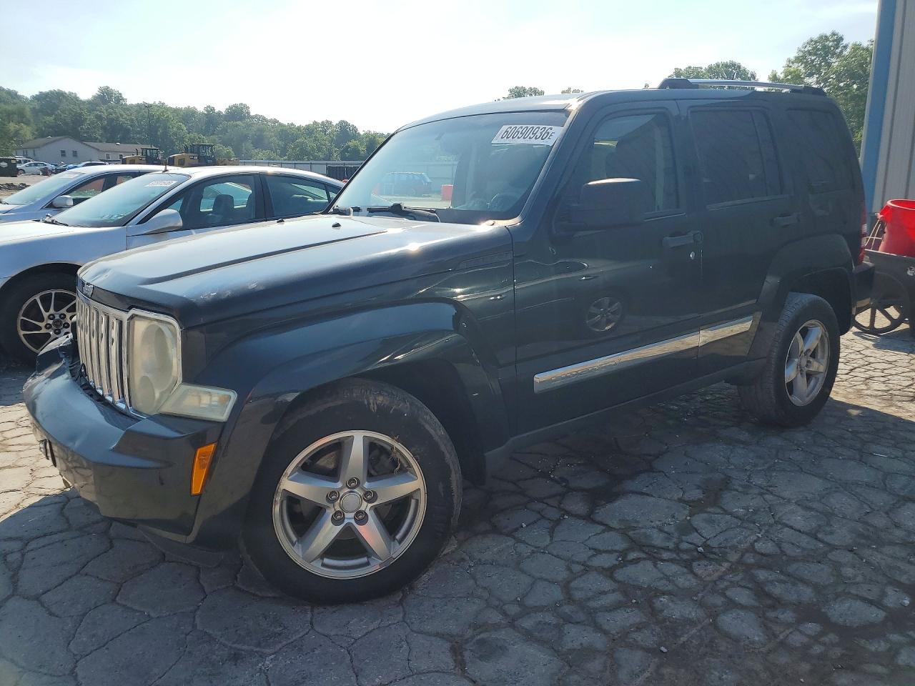 2008 Jeep Liberty Limited Black vin: 1J8GP58K58W157859