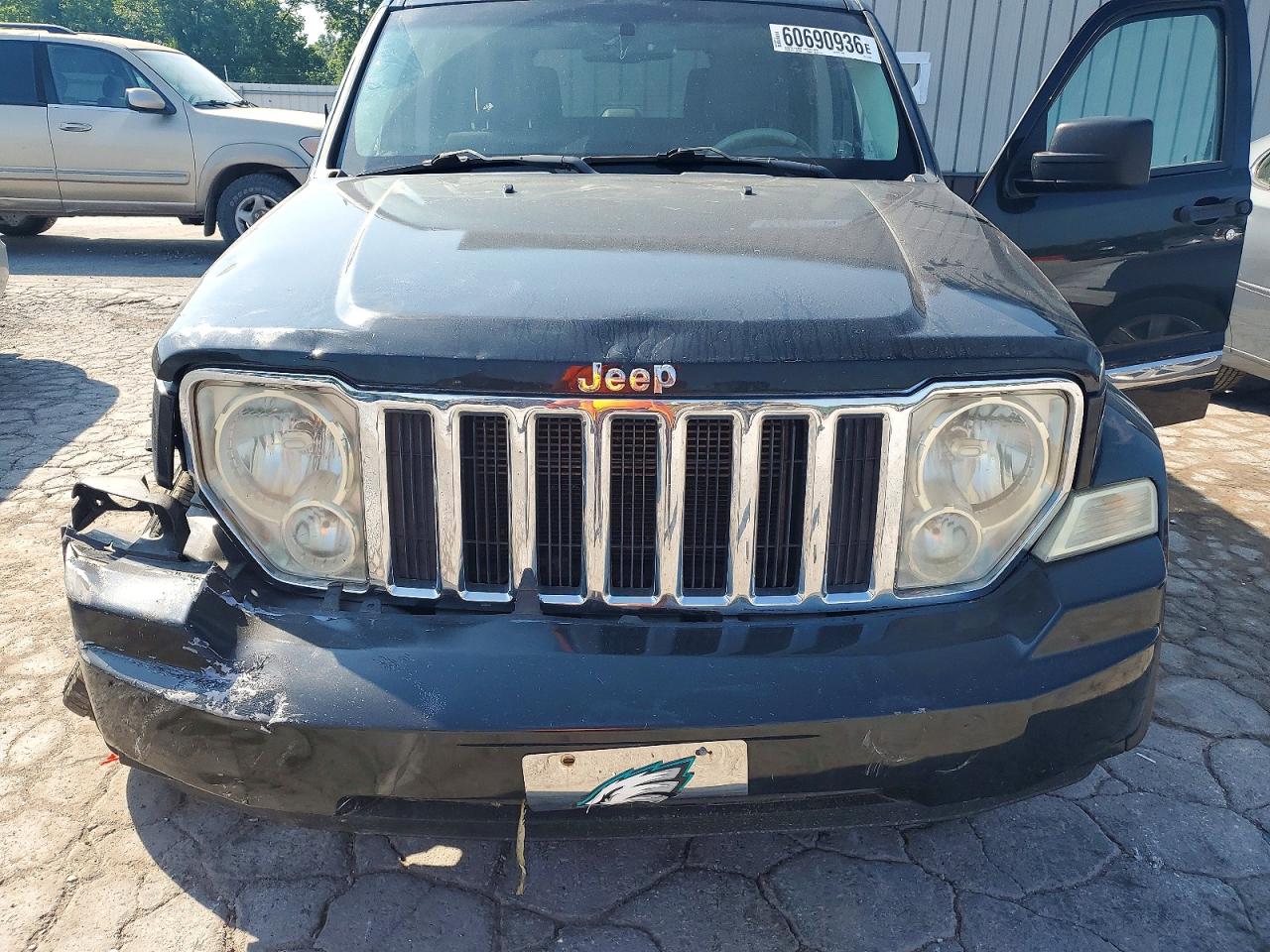 2008 Jeep Liberty Limited Black vin: 1J8GP58K58W157859