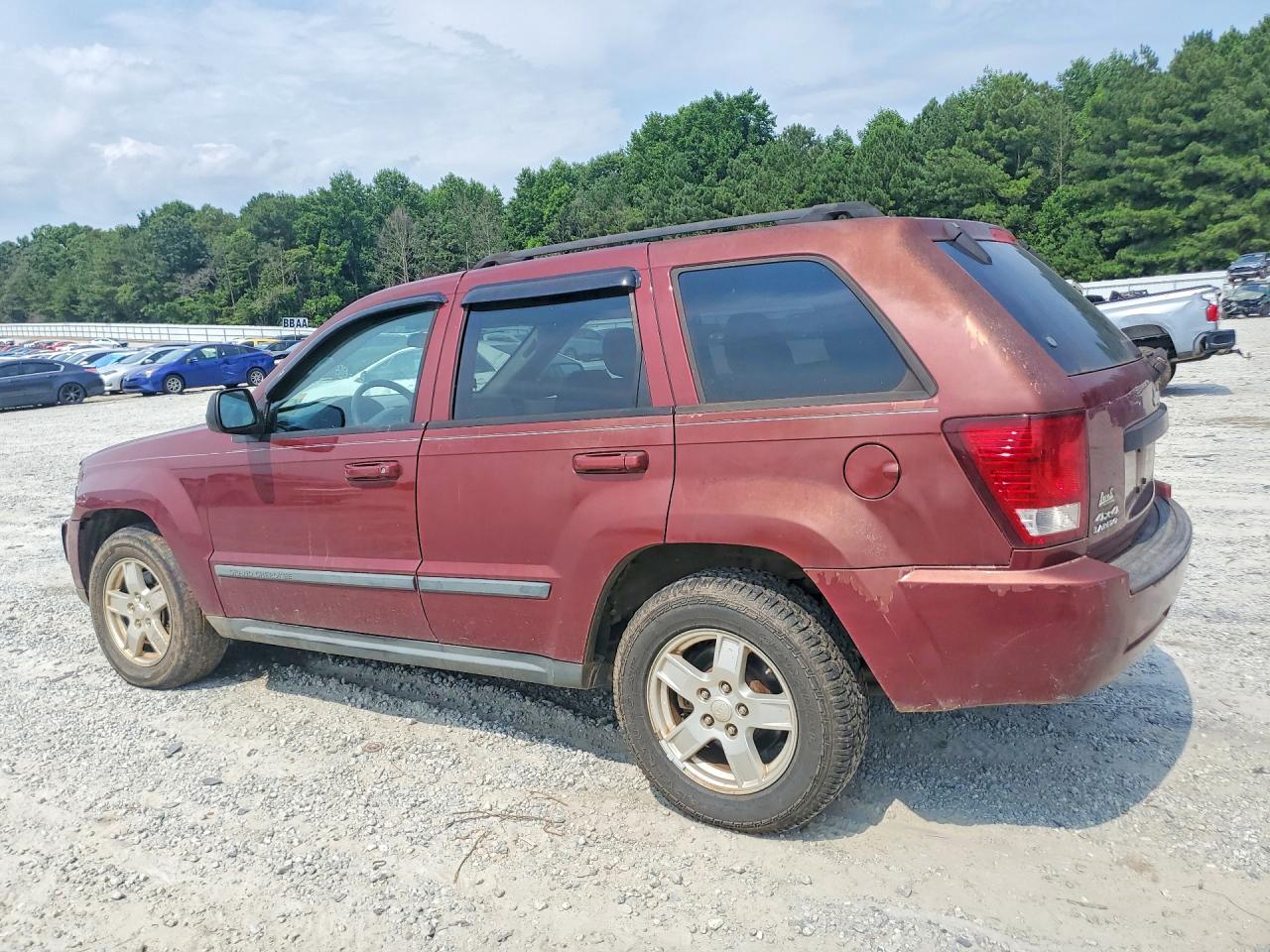 2007 Jeep Grand Cherokee Laredo/columbia/freedom Maroon vin: 1J8GR48K07C577288