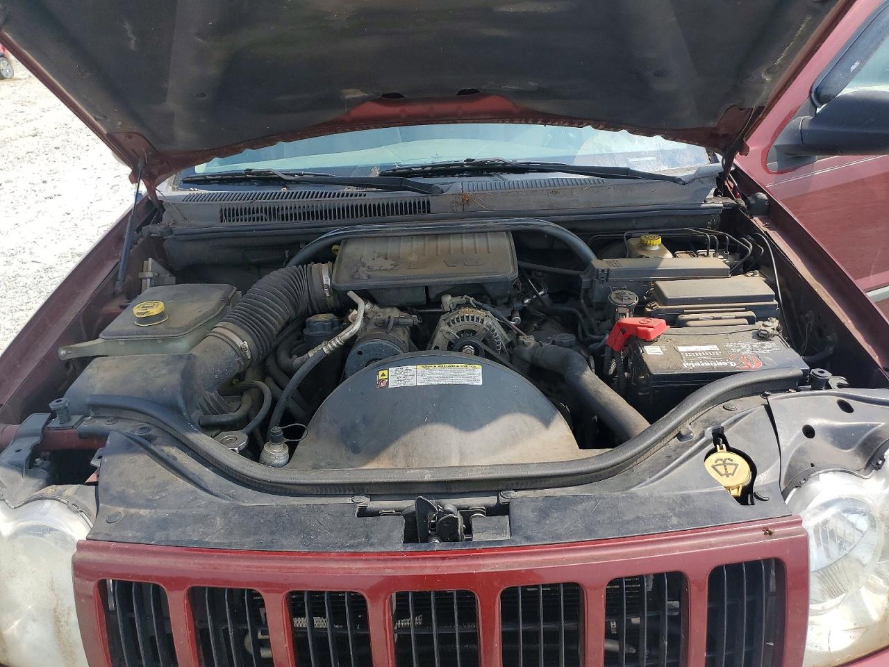 2007 Jeep Grand Cherokee Laredo/columbia/freedom Maroon vin: 1J8GR48K07C577288
