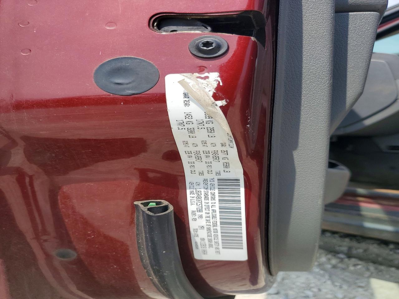 2007 Jeep Grand Cherokee Laredo/columbia/freedom Maroon vin: 1J8GR48K07C577288