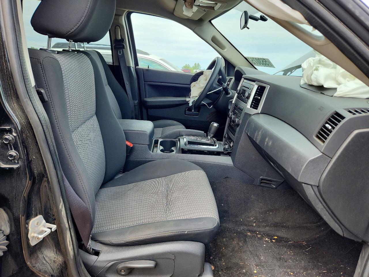 2008 Jeep Grand Cherokee Laredo Black vin: 1J8GR48K08C145365