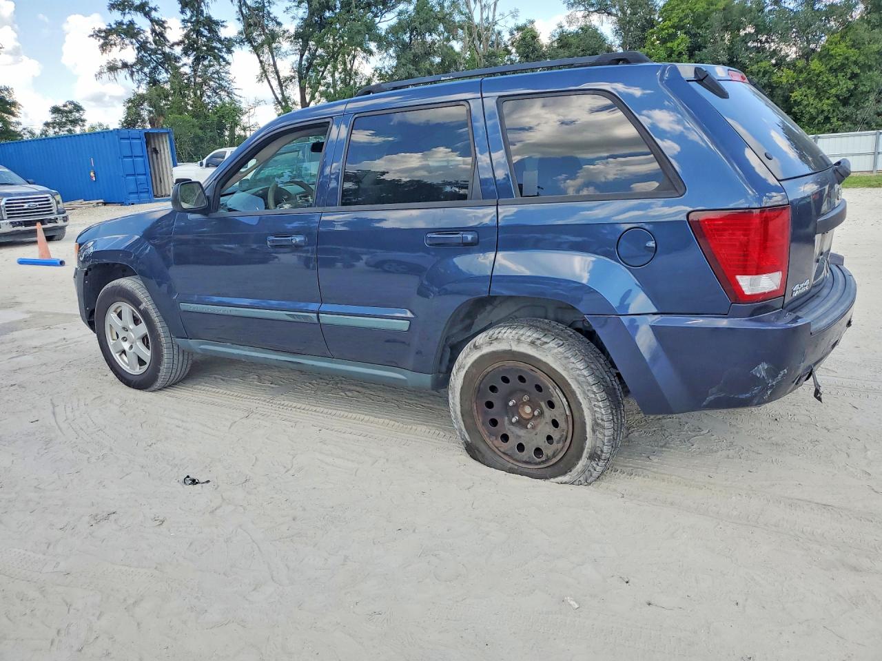 2009 Jeep Grand Cherokee Laredo Blue vin: 1J8GR48K09C528045