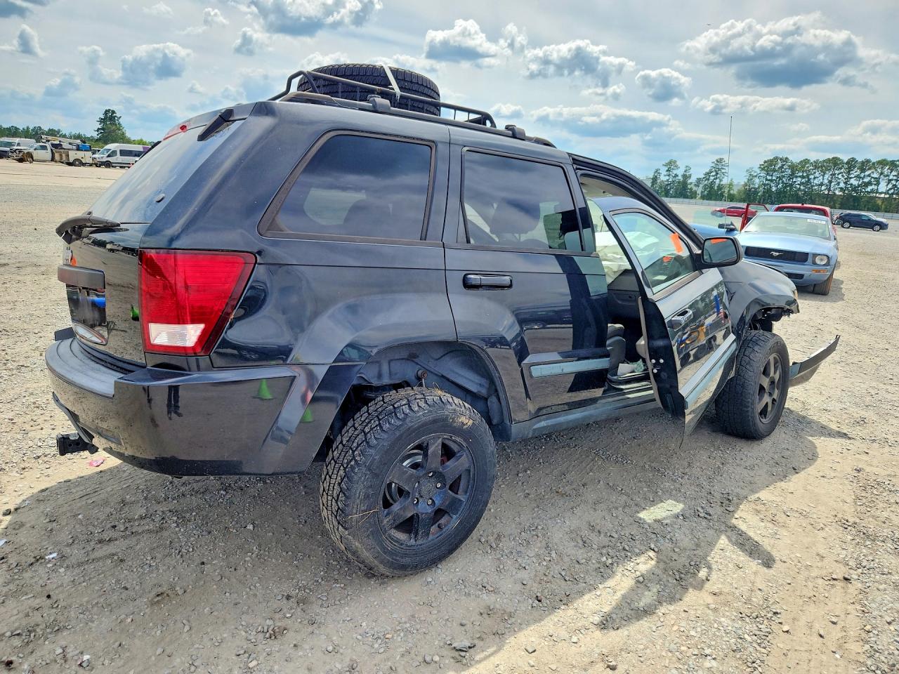 2009 Jeep Grand Cherokee Laredo Black vin: 1J8GR48K09C542253