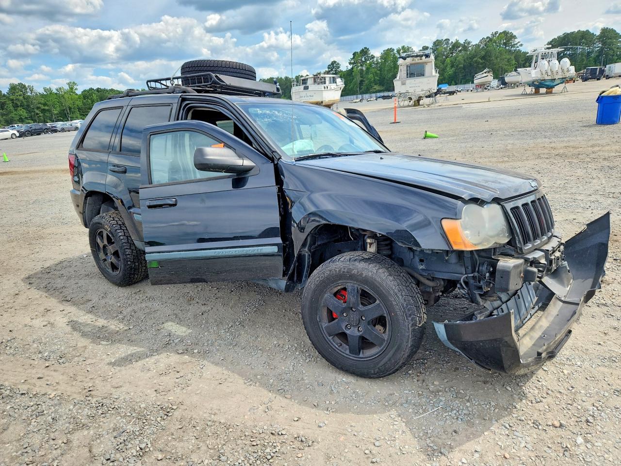 2009 Jeep Grand Cherokee Laredo Black vin: 1J8GR48K09C542253