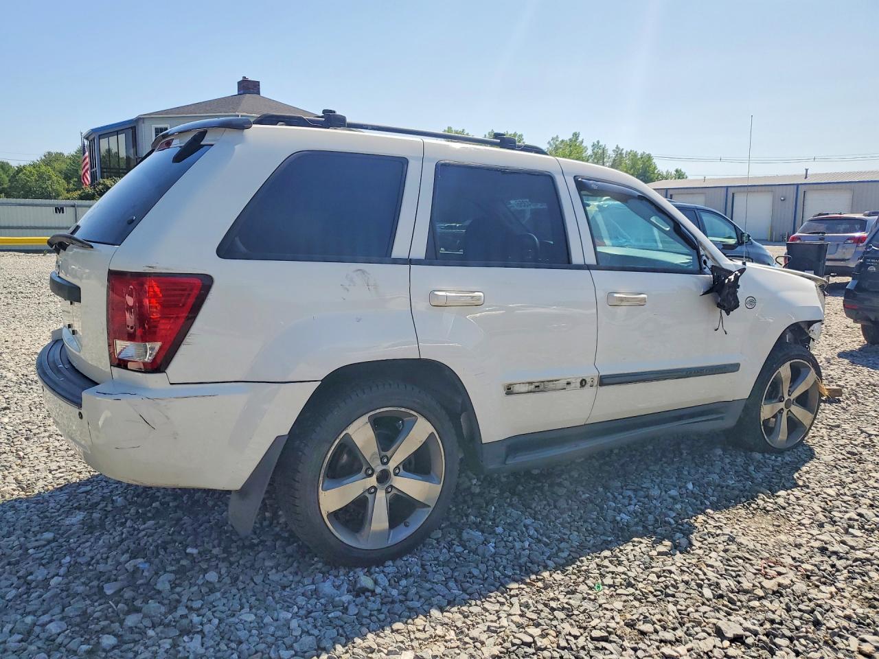 2009 Jeep Grand Cherokee Laredo White vin: 1J8GR48K19C526708