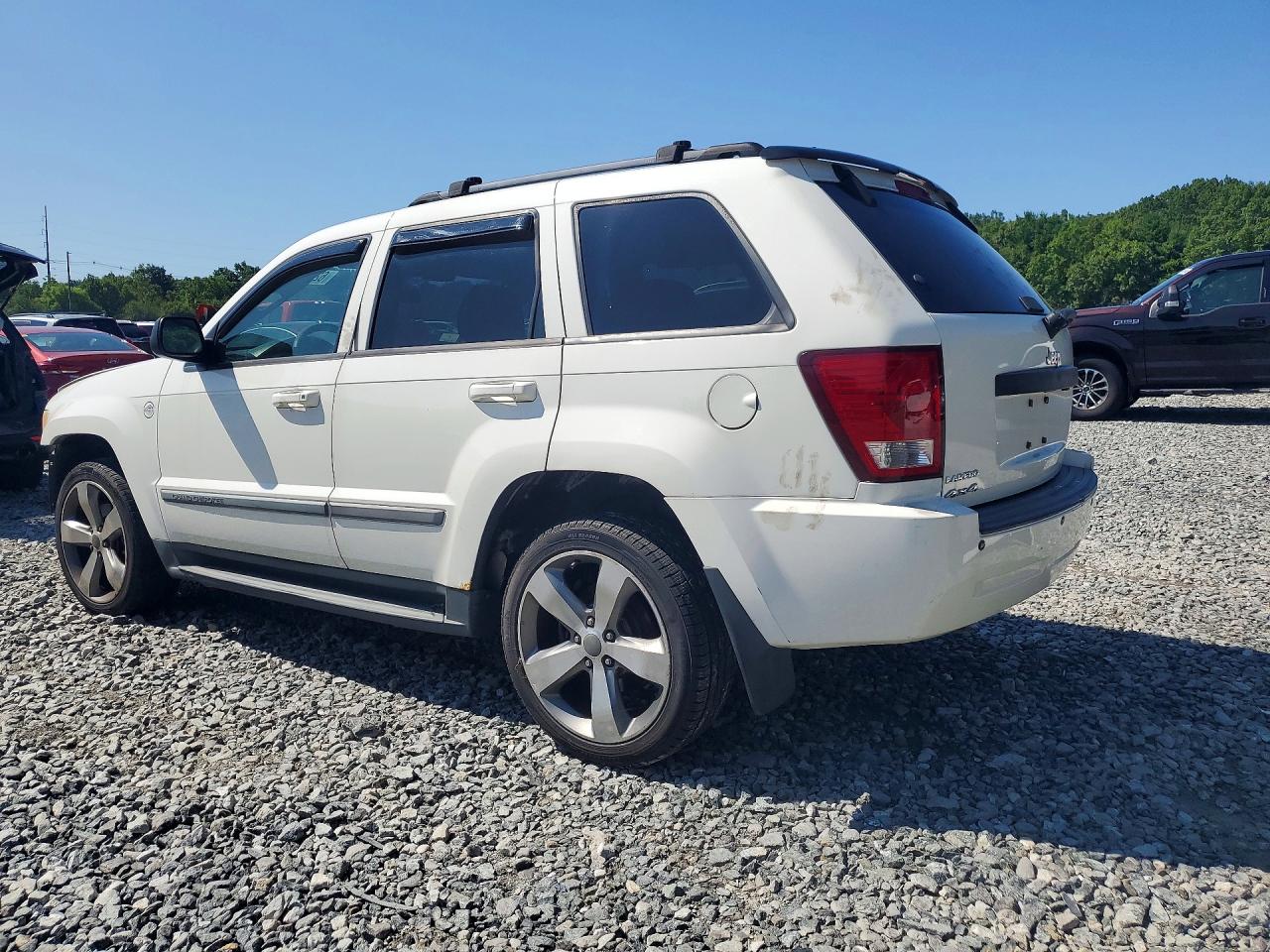 2009 Jeep Grand Cherokee Laredo White vin: 1J8GR48K19C526708
