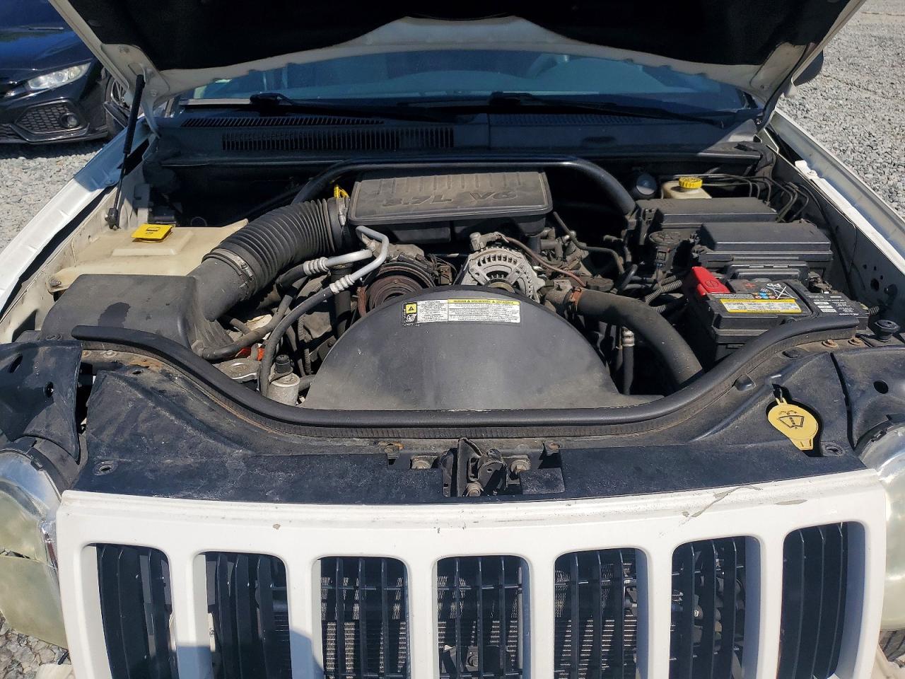 2009 Jeep Grand Cherokee Laredo White vin: 1J8GR48K19C526708