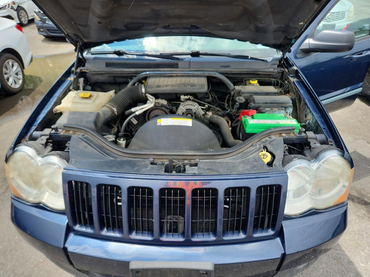 2009 Jeep Grand Cherokee Laredo Синий vin: 1J8GR48K19C537837