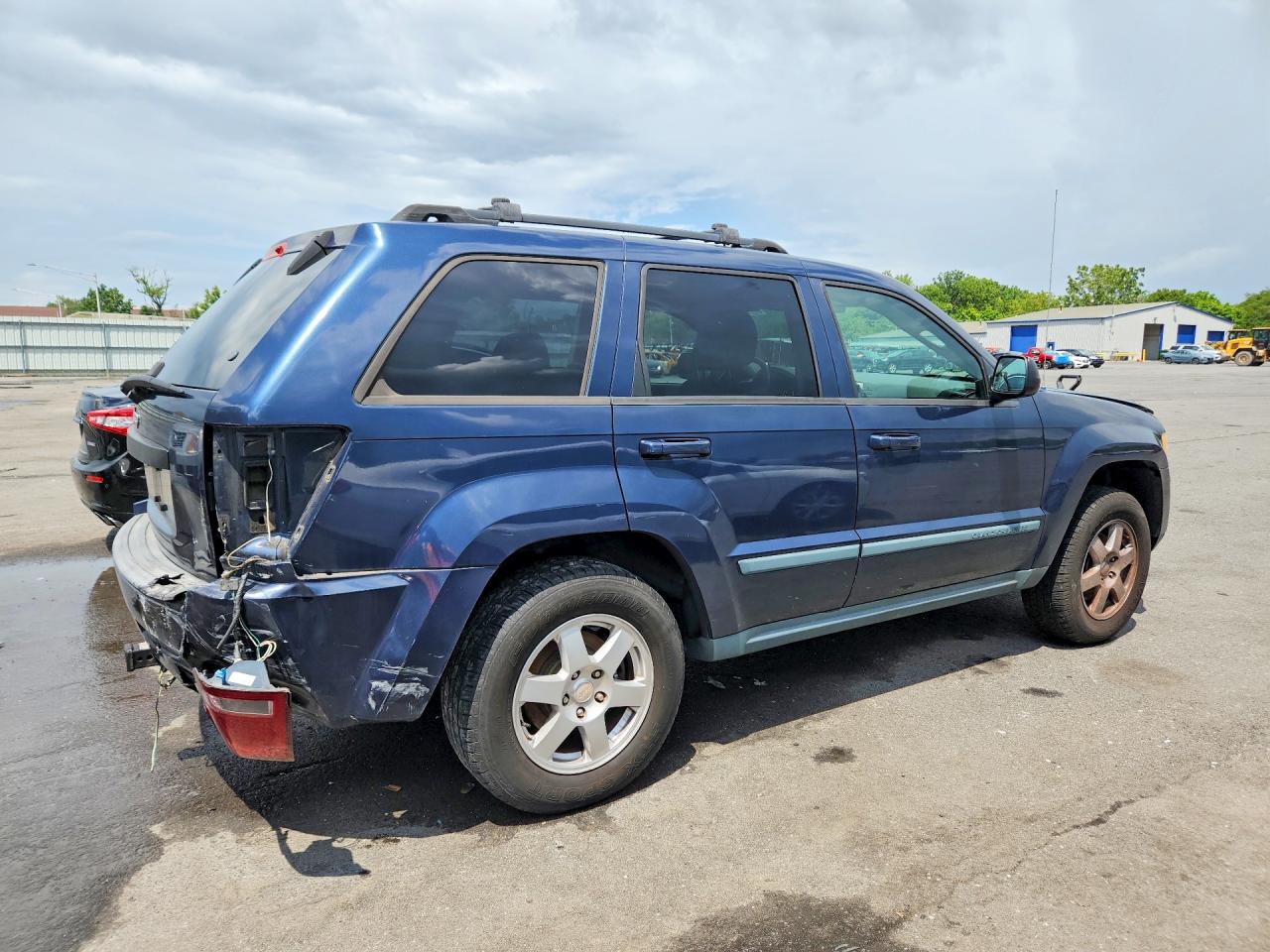 2009 Jeep Grand Cherokee Laredo Синий vin: 1J8GR48K19C537837