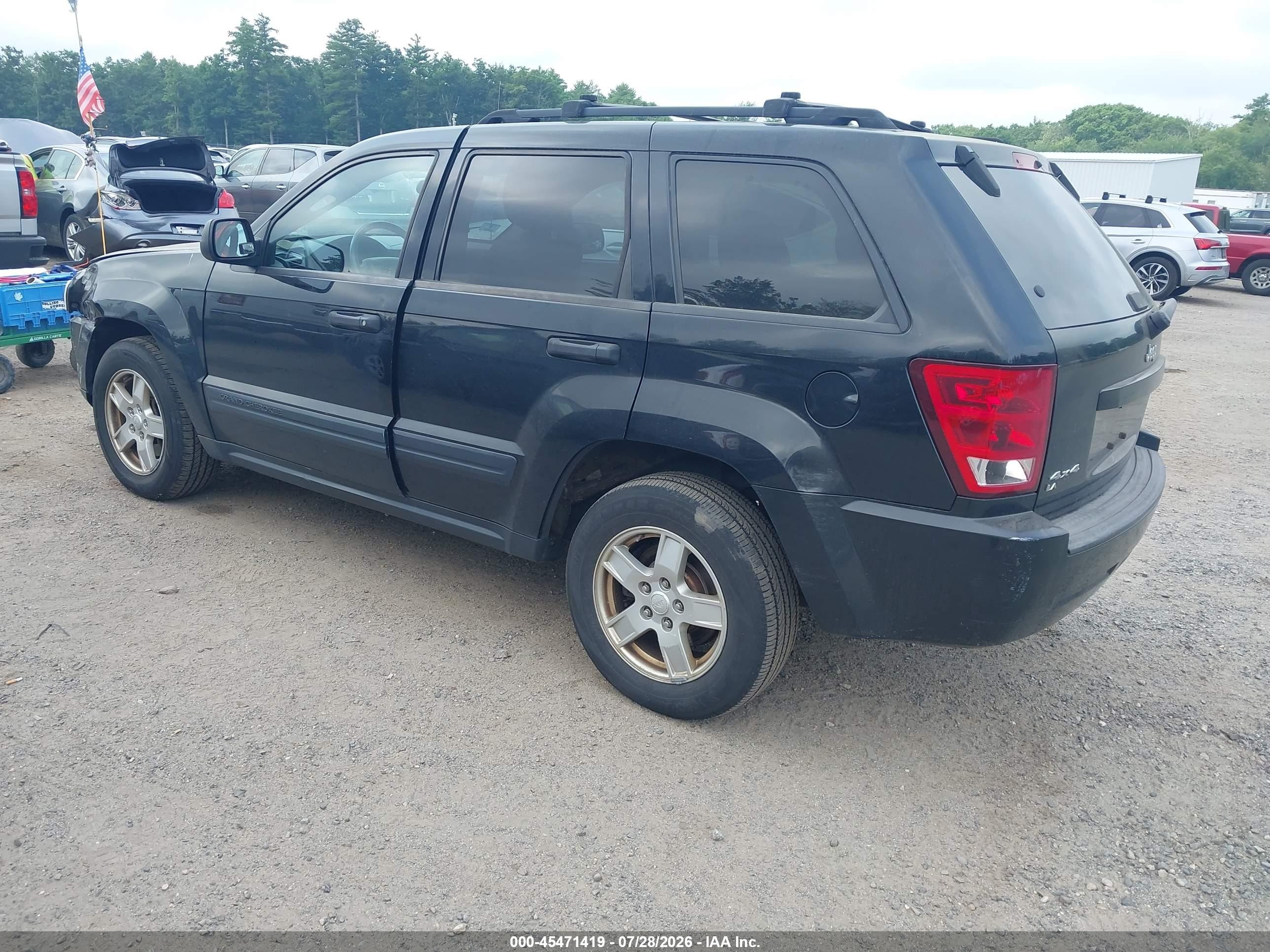 2006 Jeep Grand Cherokee Laredo Black vin: 1J8GR48K26C327369