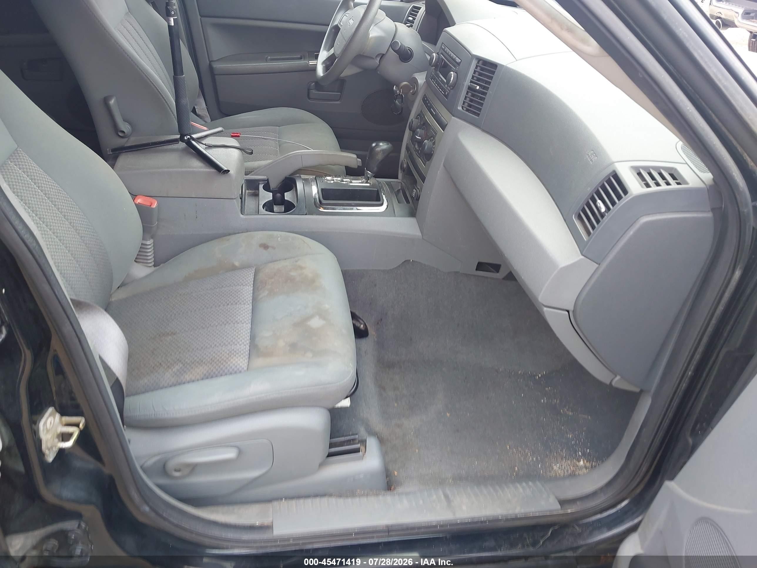 2006 Jeep Grand Cherokee Laredo Black vin: 1J8GR48K26C327369