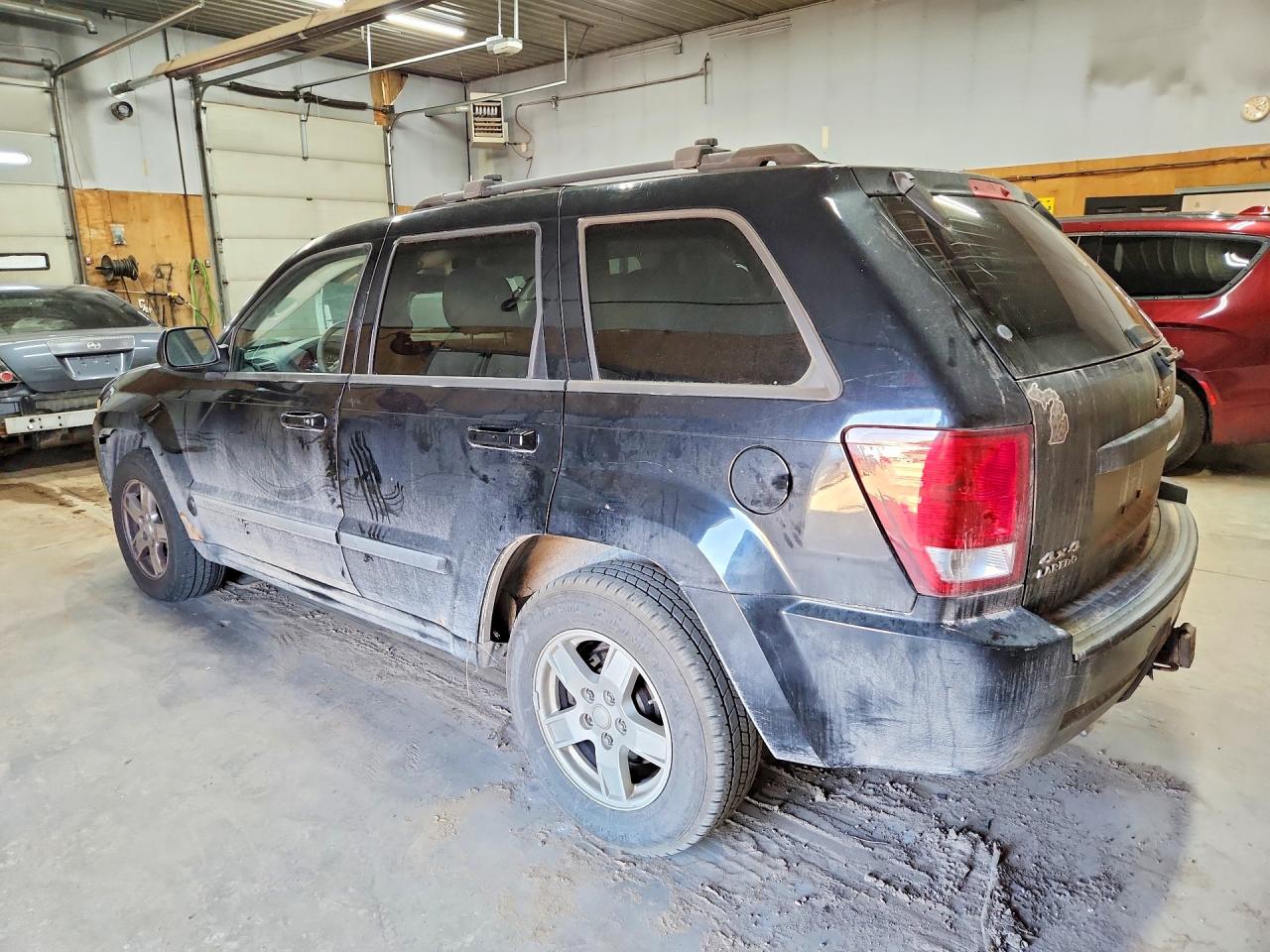 2007 Jeep Grand Cherokee Laredo Black vin: 1J8GR48K27C628144