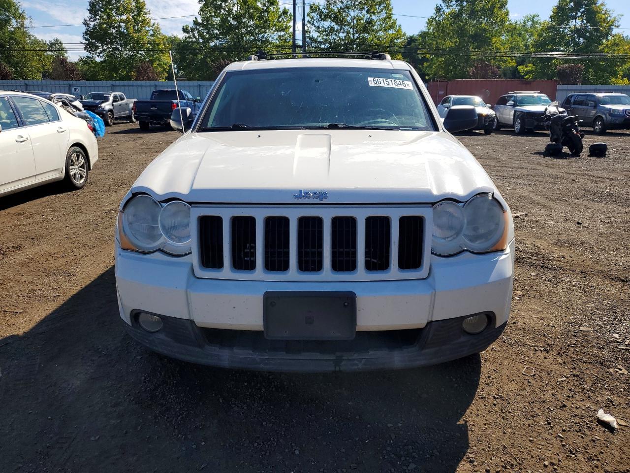 2008 Jeep Grand Cherokee Laredo White vin: 1J8GR48K28C158893