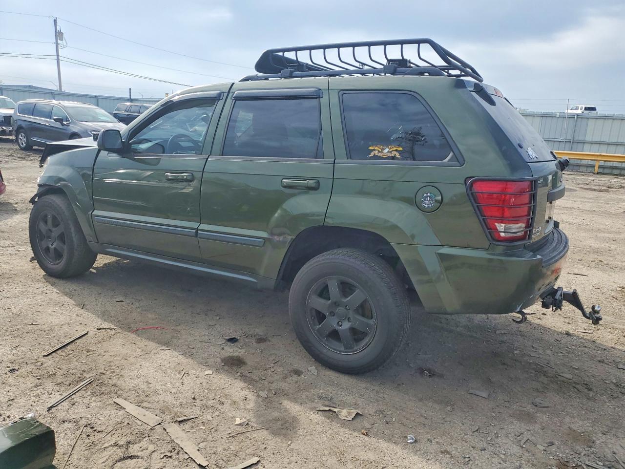 2008 Jeep Gr Cherokee Зеленый vin: 1J8GR48K28C181588