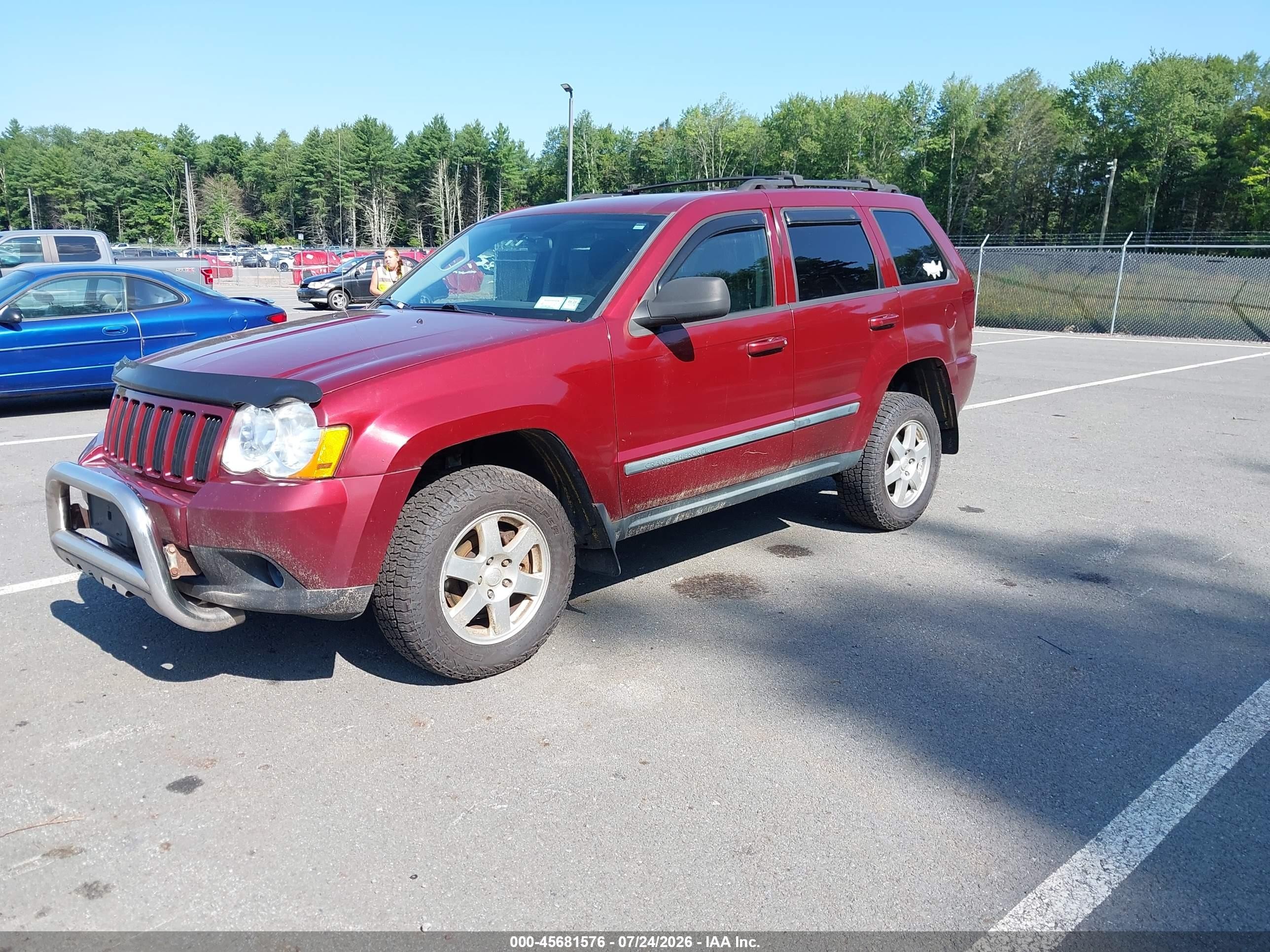 2009 Jeep Grand Cherokee Laredo Red vin: 1J8GR48K29C526121