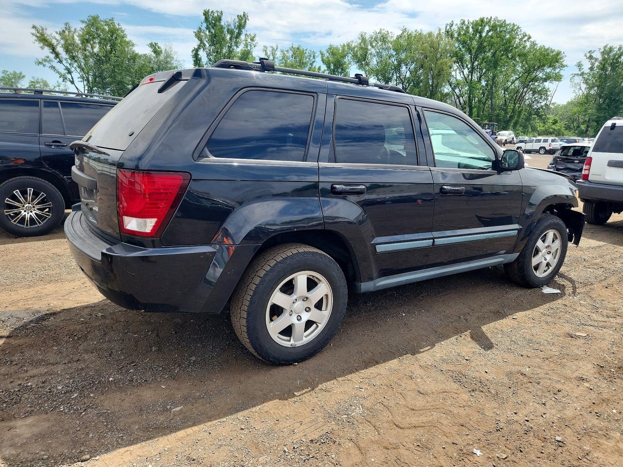 2009 Jeep Grand Cherokee Laredo Black vin: 1J8GR48K39C530534