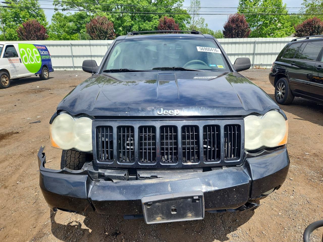 2009 Jeep Grand Cherokee Laredo Black vin: 1J8GR48K39C530534