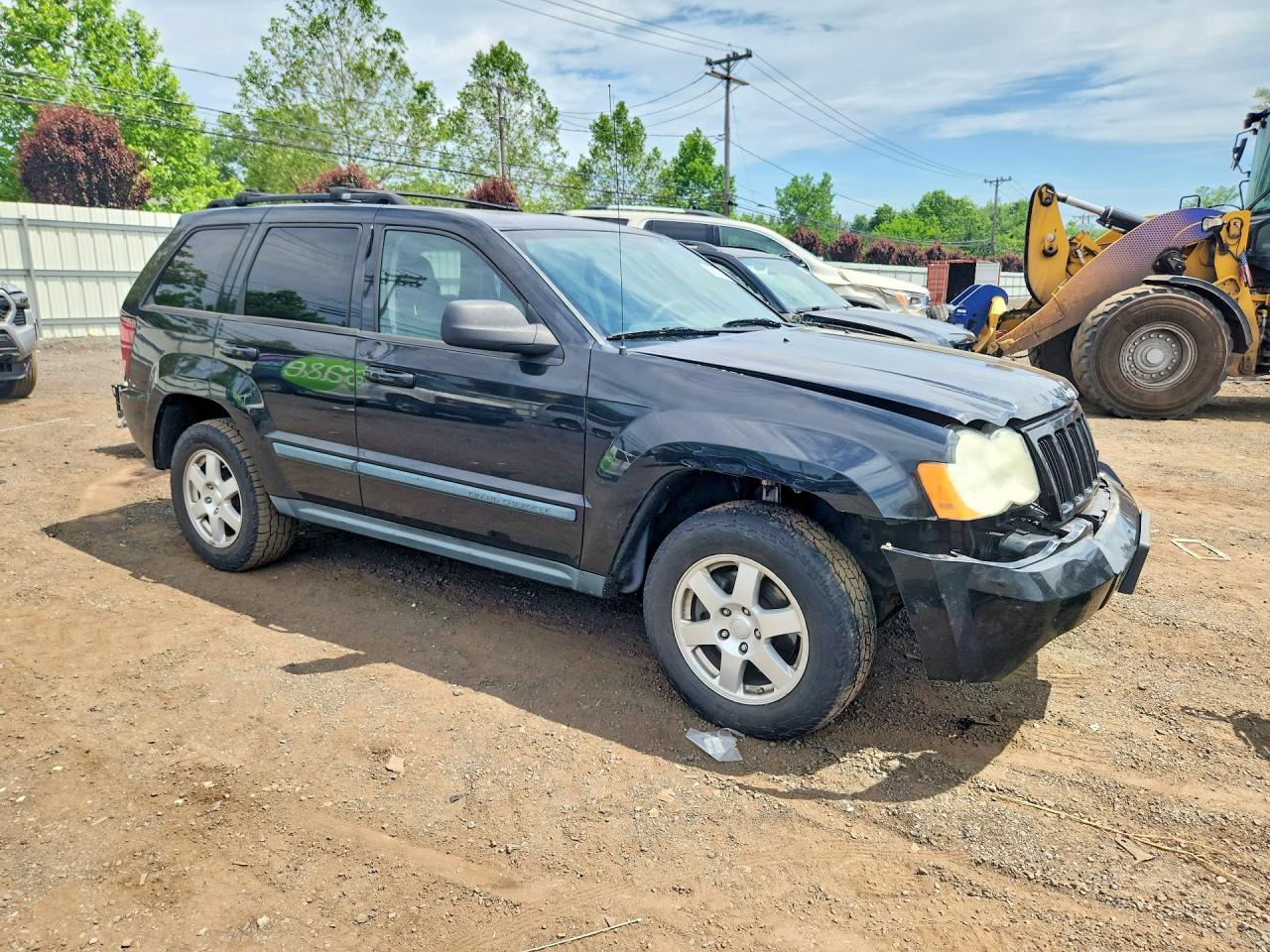 2009 Jeep Grand Cherokee Laredo Black vin: 1J8GR48K39C530534