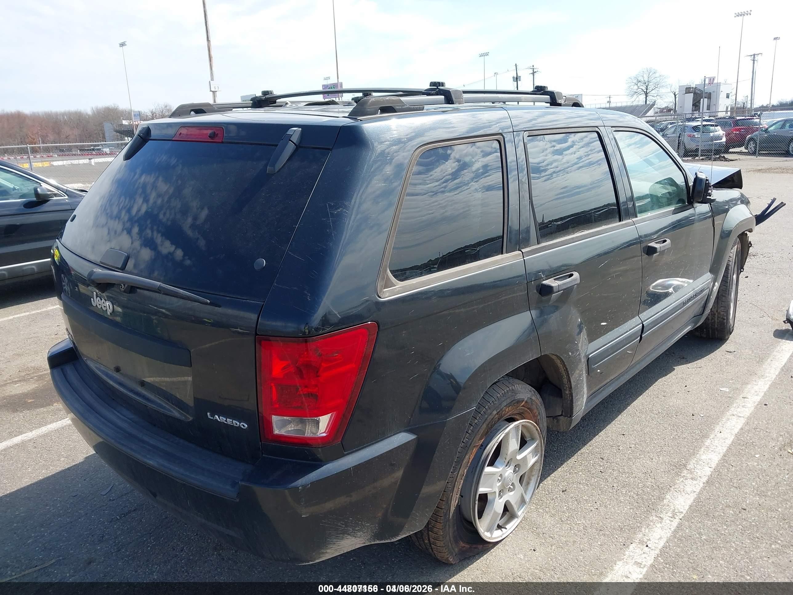 2005 Jeep Grand Cherokee Laredo Black vin: 1J8GR48K45C541536