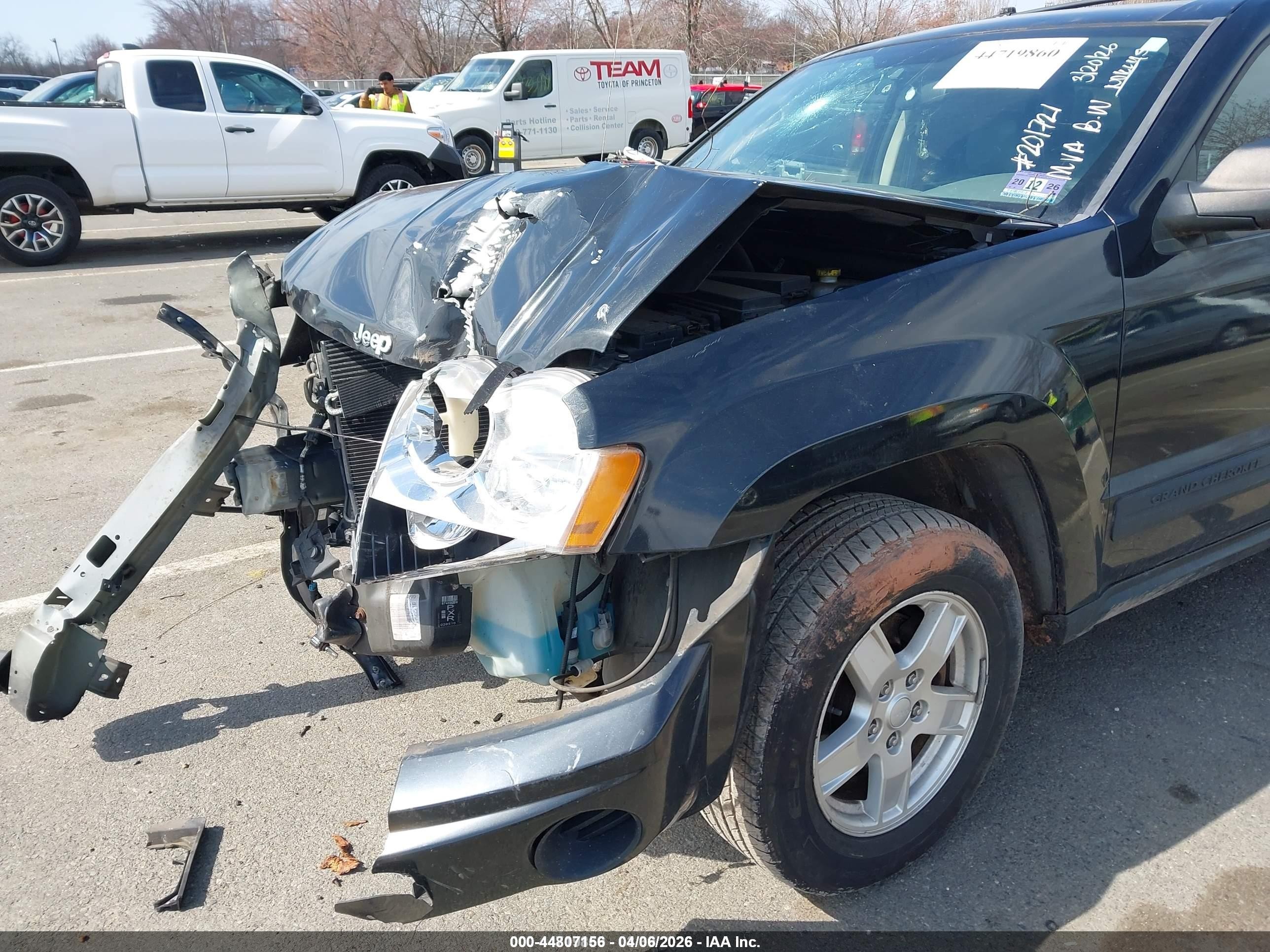 2005 Jeep Grand Cherokee Laredo Black vin: 1J8GR48K45C541536