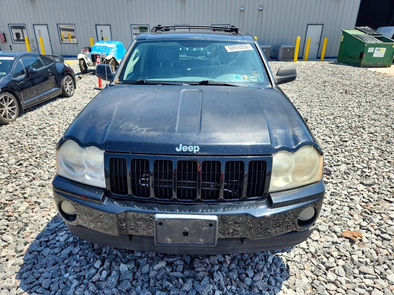 2007 Jeep Grand Cherokee Laredo Black vin: 1J8GR48K47C625004