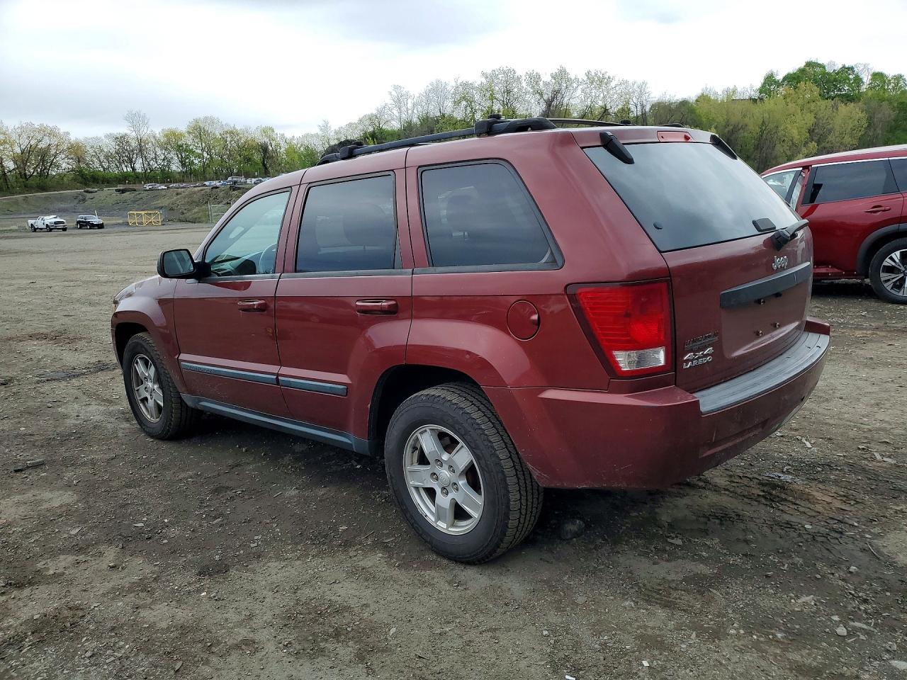 2007 Jeep Grand Cherokee Burgundy vin: 1J8GR48K47C682898