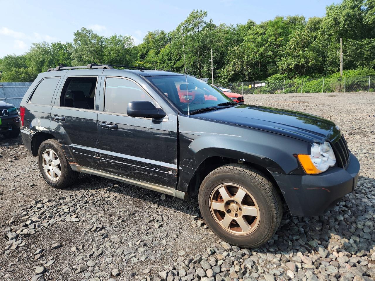 2009 Jeep Grand Cherokee Laredo Black vin: 1J8GR48K49C519722