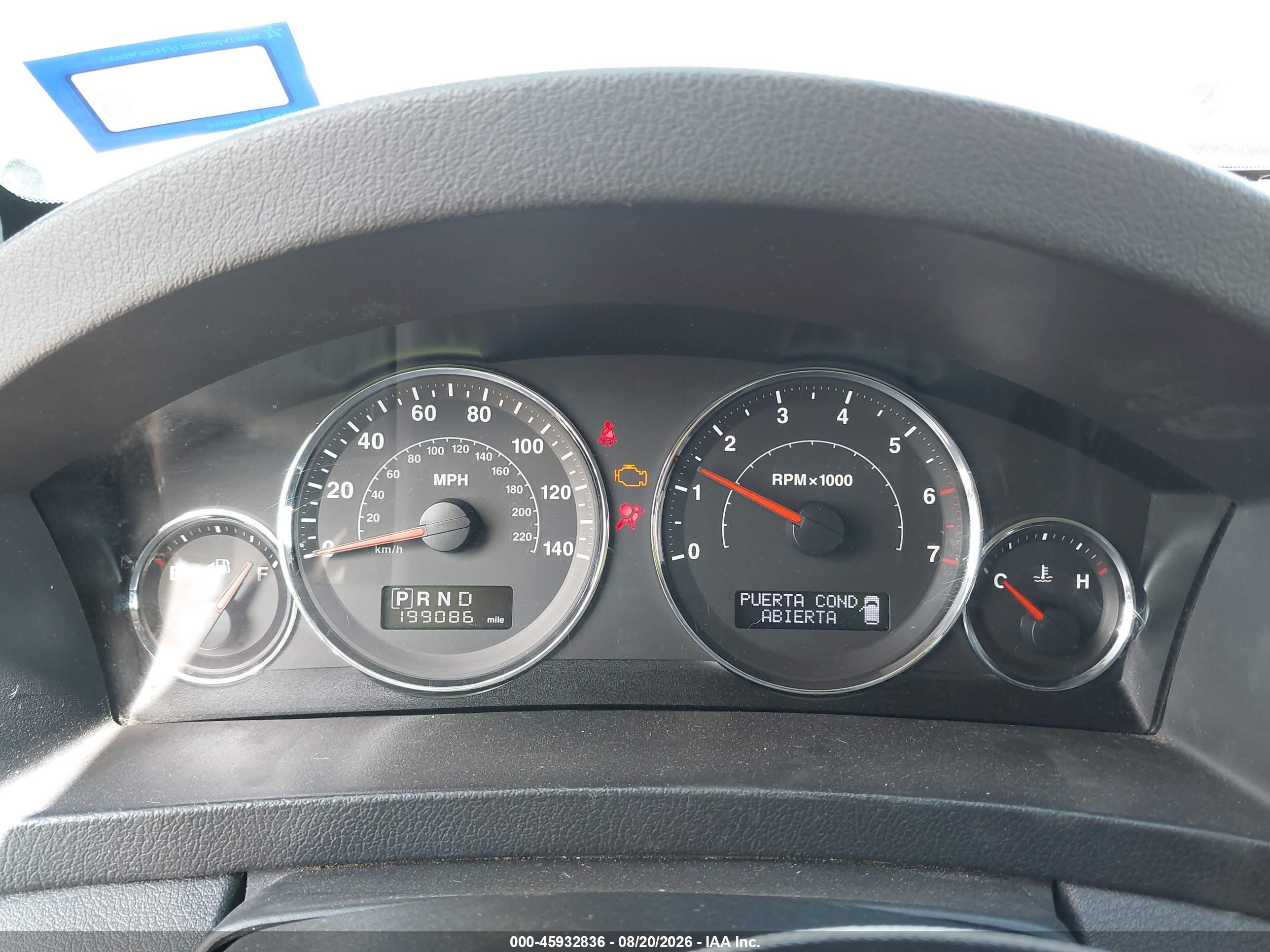 2009 Jeep Grand Cherokee Laredo Красный vin: 1J8GR48K49C549500