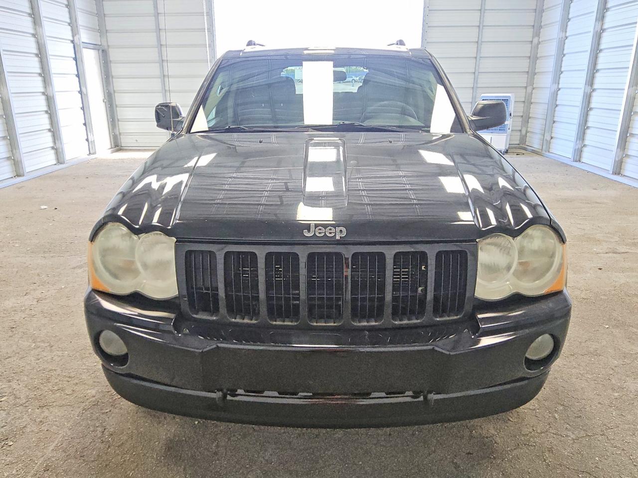 2007 Jeep Grand Cherokee Laredo Black vin: 1J8GR48K57C619616