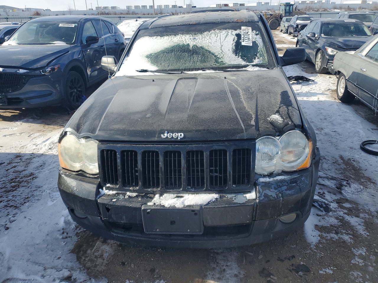 2008 Jeep Grand Cherokee Laredo Black vin: 1J8GR48K58C125807