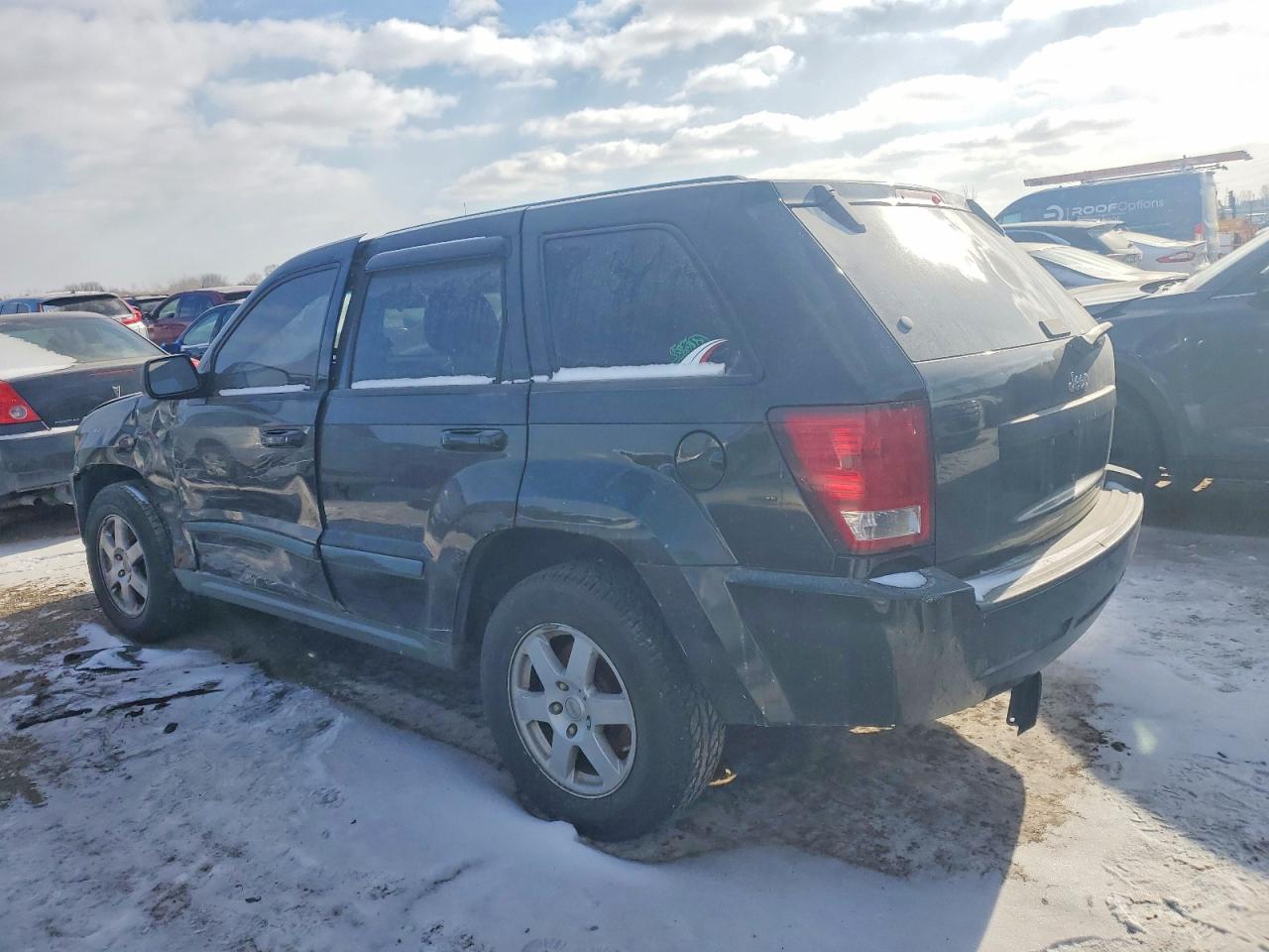 2008 Jeep Grand Cherokee Laredo Black vin: 1J8GR48K58C125807