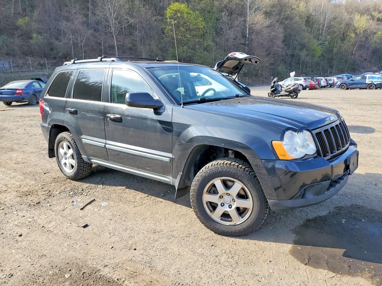 2009 Jeep Grand Cherokee Laredo Black vin: 1J8GR48K59C528672