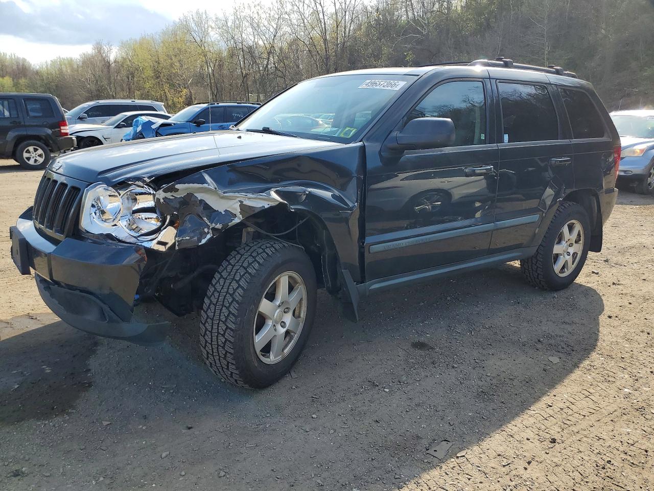 2009 Jeep Grand Cherokee Laredo Black vin: 1J8GR48K59C528672