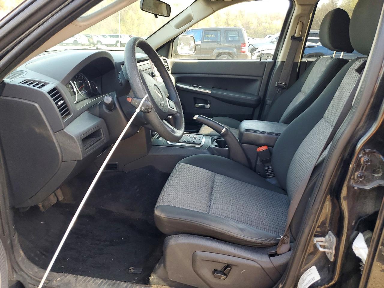2009 Jeep Grand Cherokee Laredo Black vin: 1J8GR48K59C528672