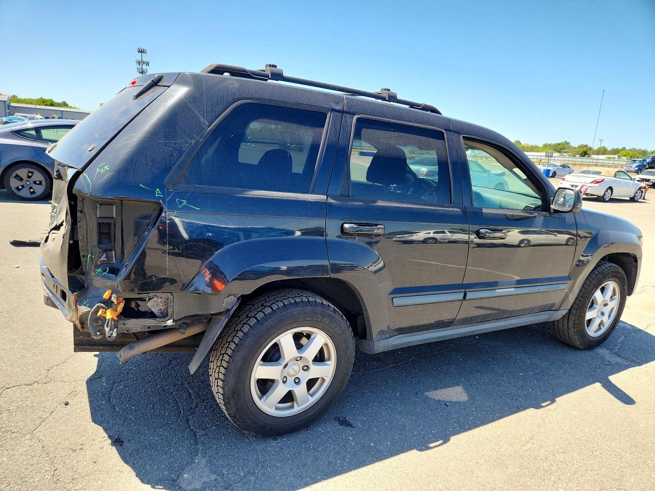 2009 Jeep Grand Cherokee Laredo Black vin: 1J8GR48K59C538148
