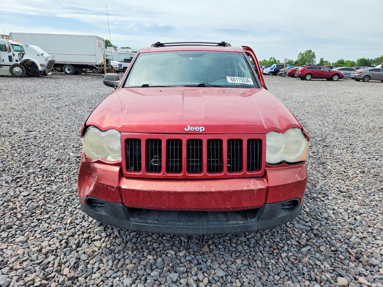 2009 Jeep Grand Cherokee Laredo Red vin: 1J8GR48K59C550185