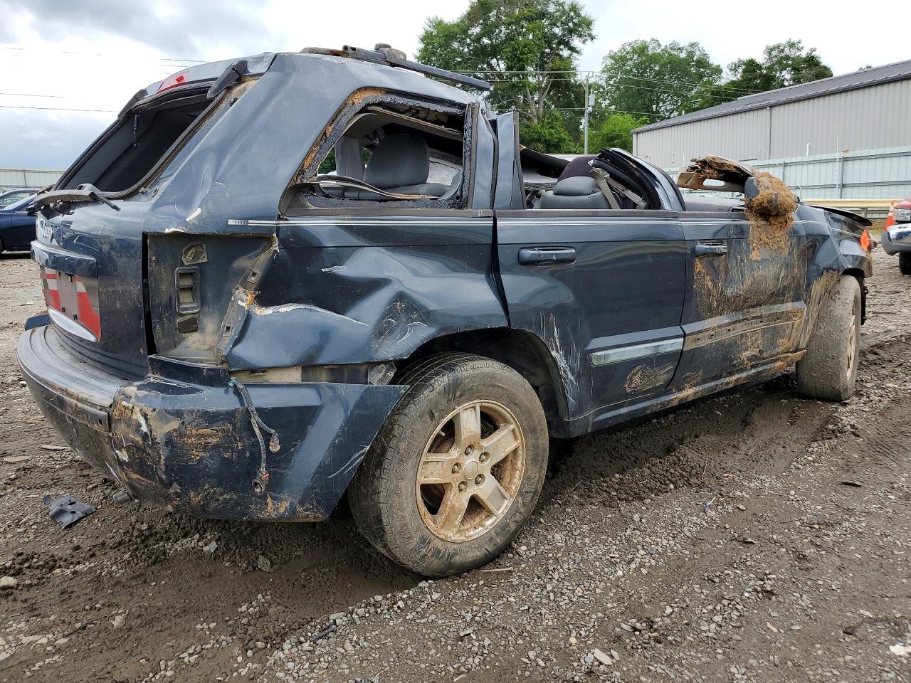 2007 Jeep Cher Синий vin: 1J8GR48K67C554663