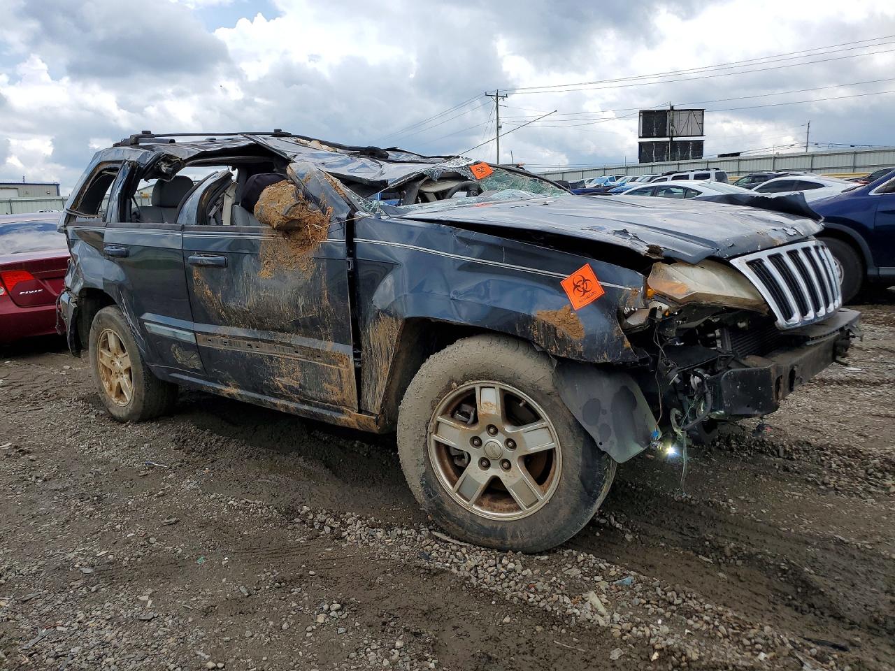 2007 Jeep Cher Синий vin: 1J8GR48K67C554663